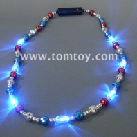 led mardi gras beads necklace tm041-033 